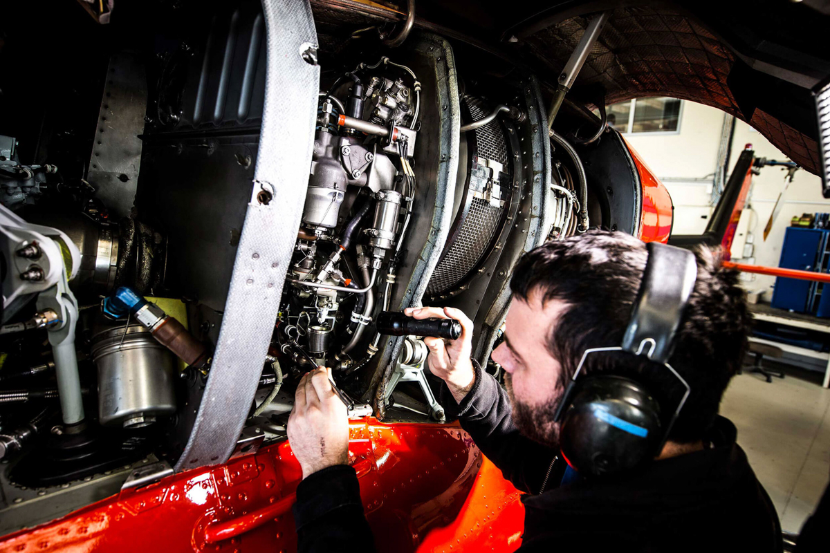 airwork maintenance, bk117, as350, as355